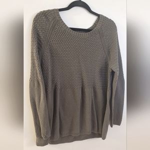 Talbots Cotton-Blend Scoop-Neck Sweater
